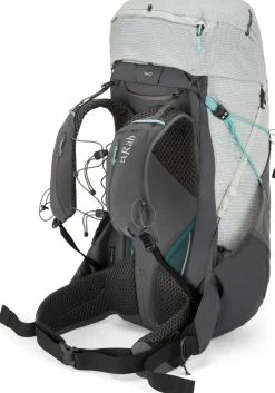 Fast & Light Rucksacks And Vests-Rab Womens Muon ND50 Rucksack - Pewter-Graphene