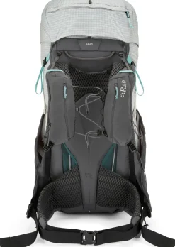 Fast & Light Rucksacks And Vests-Rab Womens Muon ND50 Rucksack - Pewter-Graphene