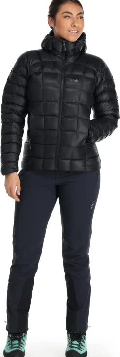 Insulated Jackets-Rab Womens Mythic Alpine Jacket - Black