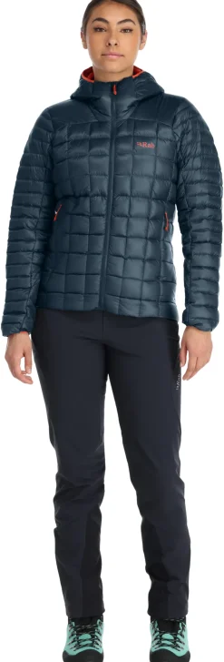 Insulated Jackets-Rab Womens Mythic Alpine Light Jacket - Orion Blue