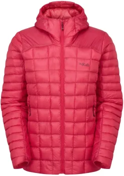 Insulated Jackets-Rab Womens Mythic Alpine Light Jacket - Watermelon