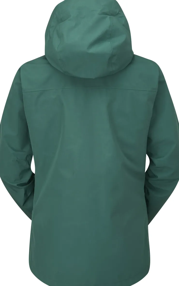 Waterproof Jackets-Rab Womens Namche GTX Jacket - Green Slate