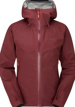 Waterproof Jackets-Rab Womens Namche Paclite Jacket - Deep Heather