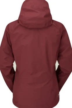 Waterproof Jackets-Rab Womens Namche Paclite Jacket - Deep Heather
