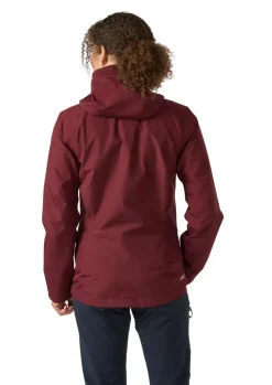 Waterproof Jackets-Rab Womens Namche Paclite Jacket - Deep Heather