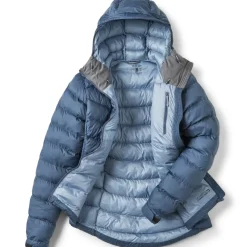 Insulated Jackets-Rab Womens Nebula Pro Jacket - Orion Blue