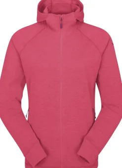 Fleece & Mid Layer-Rab Womens Nexus Hoody - Watermelon