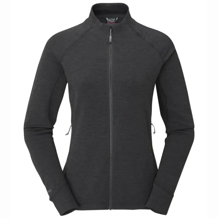 Fleece & Mid Layer-Rab Womens Nexus Jacket - Black