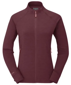 Fleece & Mid Layer-Rab Womens Nexus Jacket - Deep Heather