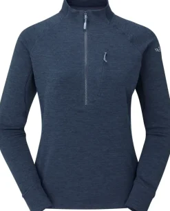 Fleece & Mid Layer-Rab Womens Nexus Pull-On - Deep Ink