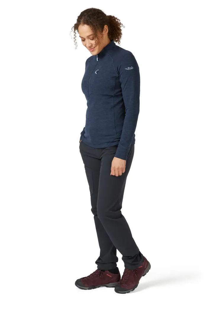 Fleece & Mid Layer-Rab Womens Nexus Pull-On - Deep Ink