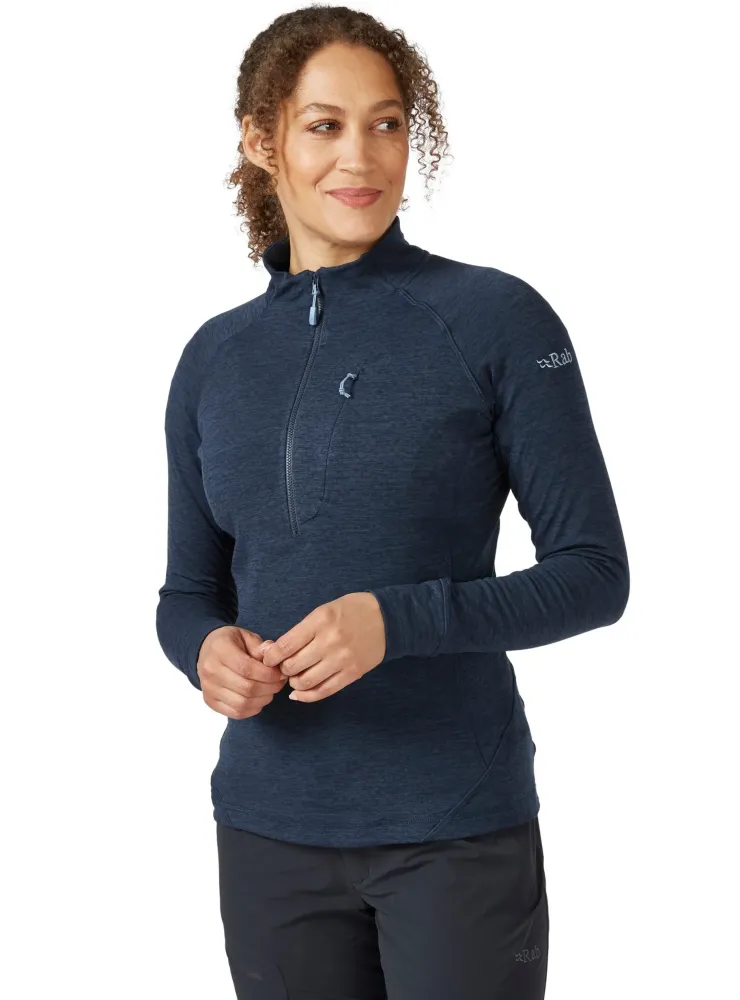 Fleece & Mid Layer-Rab Womens Nexus Pull-On - Deep Ink
