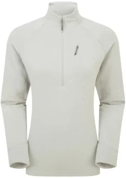 Fleece & Mid Layer-Rab Womens Nexus Pull-On - Light Zinc