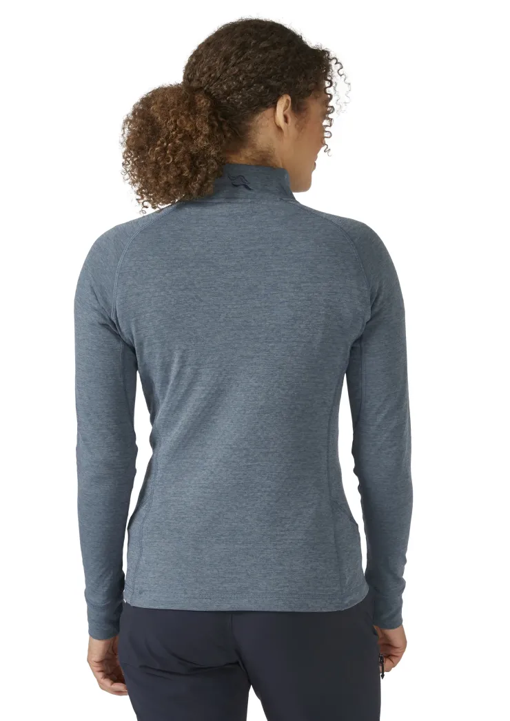 Fleece & Mid Layer-Rab Womens Nexus Pull On - Orion Blue