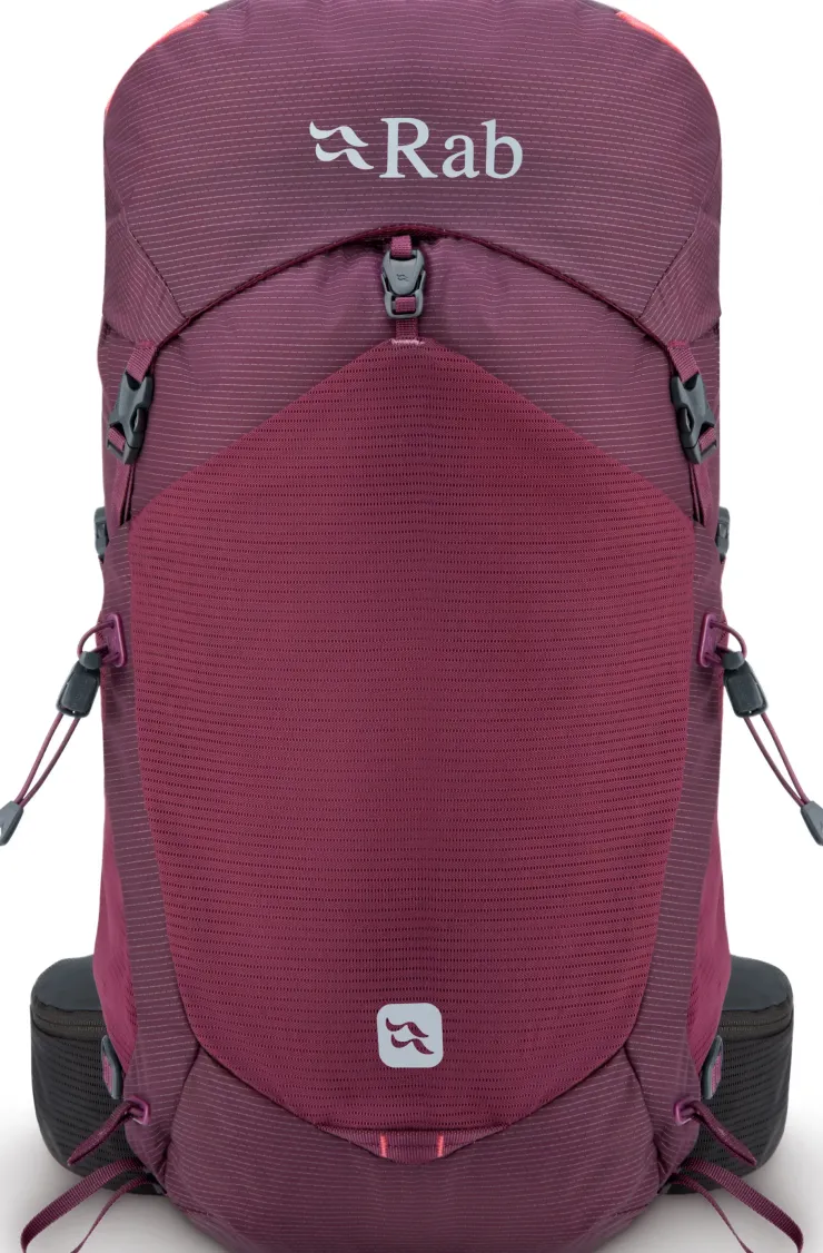 Backpacking Packs-Rab Womens Protium 33 ND Rucksack - Mulberry
