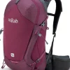Day Packs-Rab Womens Protium 18 ND Rucksack - Mulberry