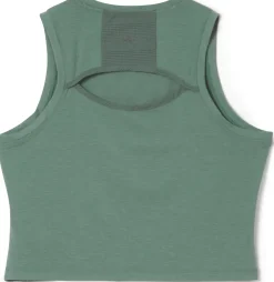 T-Shirts & Baselayers-Rab Womens Rivelin Crop Tank - Sage