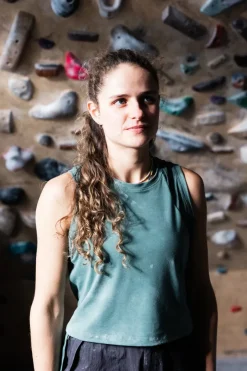 T-Shirts & Baselayers-Rab Womens Rivelin Crop Tank - Sage