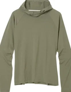 Fleece & Mid Layer-Rab Womens Rivelin Hoody - Light Khaki