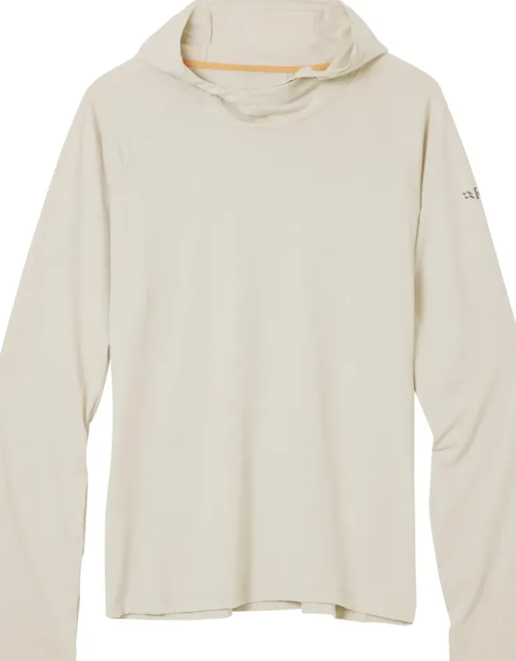 Fleece & Mid Layer-Rab Womens Rivelin Hoody - Pebble
