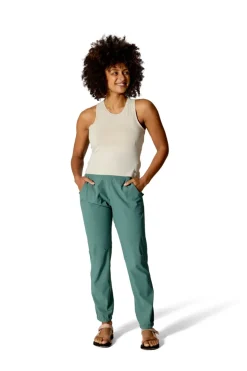 T-Shirts & Baselayers-Rab Womens Rivelin Racerback Tank - Pebble