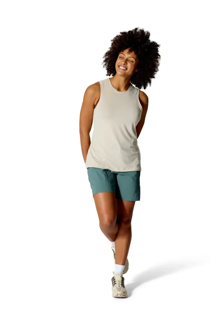 T-Shirts & Baselayers-Rab Womens Rivelin Tank - Pebble