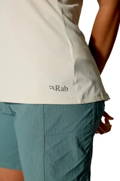 T-Shirts & Baselayers-Rab Womens Rivelin Tank - Pebble