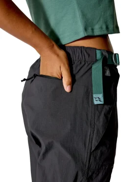 Trousers & Leggings-Rab Womens Rowtor Pants - Anthracite