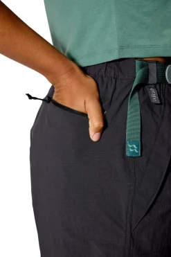 Shorts & Skirts-Rab Womens Rowtor Shorts - Anthracite