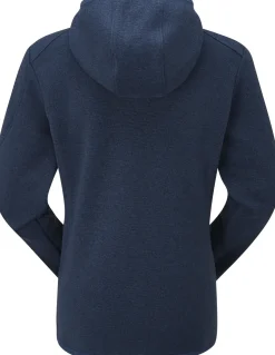 Fleece & Mid Layer-Rab Womens Ryvoan Hoody - Deep Ink
