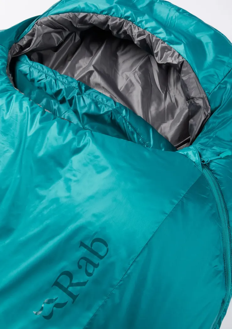 Backpacking & Lightweight Sleeping Bags-Rab Womens Solar Eco 2 Sleeping Bag - Regular
