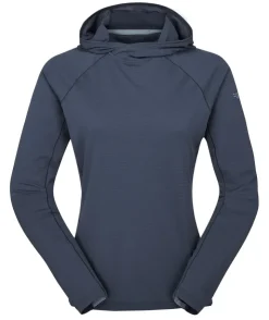 Fleece & Mid Layer-Rab Womens Sonic Hoody - Tempest Blue