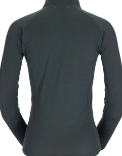 T-Shirts & Baselayers-Rab Womens Sonic Long Sleeved Zip-T - Beluga