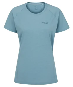 T-Shirts & Baselayers-Rab Womens Sonic Short Sleeved Tee - Citadel