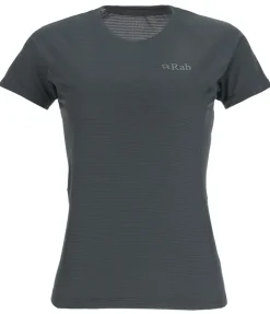 T-Shirts & Baselayers-Rab Womens Sonic Short Sleeved Tee - Beluga