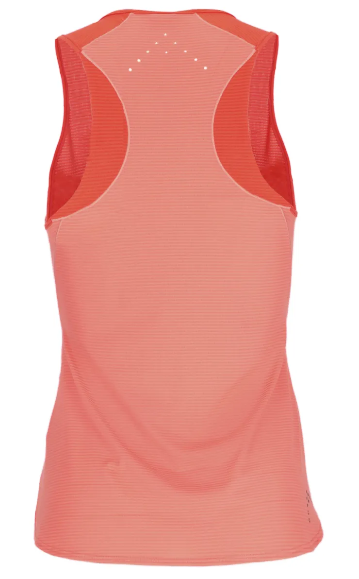 T-Shirts & Baselayers-Rab Womens Sonic Ultra Vest - Red Grapefruit-Reef