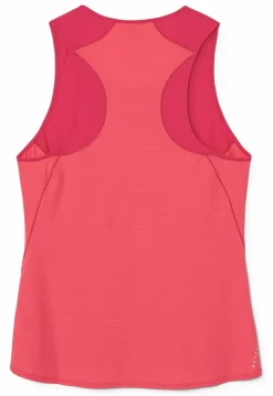 T-Shirts & Baselayers-Rab Womens Sonic Ultra Vest - Watermelon-Hibiscus