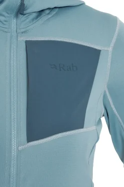 Fleece & Mid Layer-Rab Womens Superflux Hoody - Citadel
