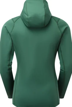 Fleece & Mid Layer-Rab Womens Superflux Hoody - Green Slate