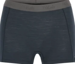 Underwear-Rab Womens Syncrino Boxers - Beluga