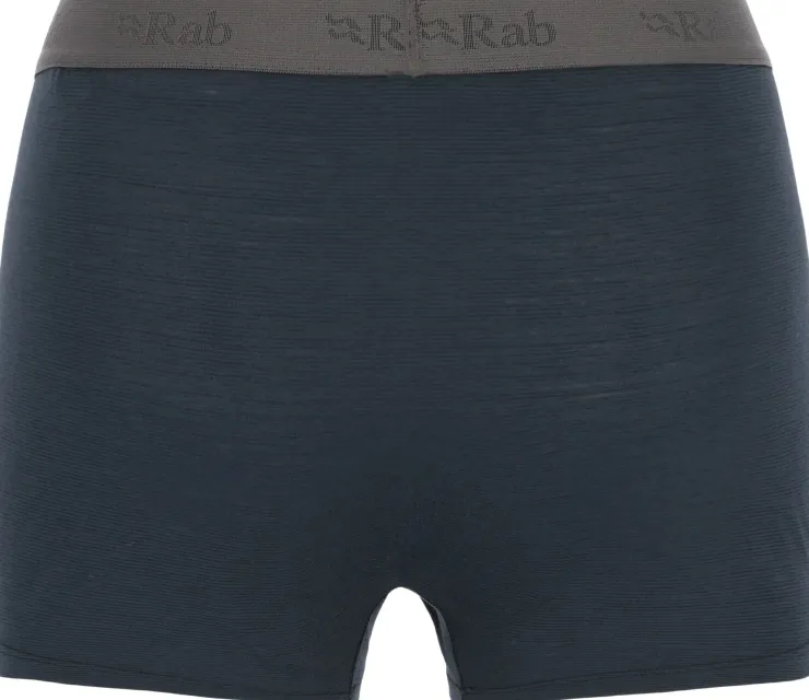Underwear-Rab Womens Syncrino Boxers - Beluga