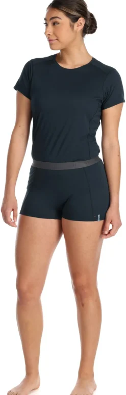 Underwear-Rab Womens Syncrino Boxers - Beluga