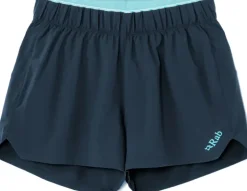 Shorts & Skirts-Rab Womens Talus Active Shorts - Tempest Blue