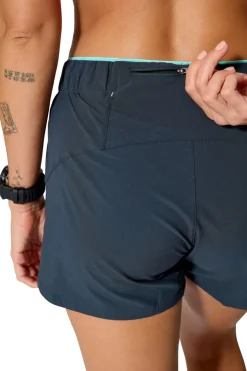 Shorts & Skirts-Rab Womens Talus Active Shorts - Tempest Blue