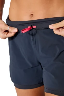 Shorts & Skirts-Rab Womens Talus 2 in 1 Shorts - Ebony