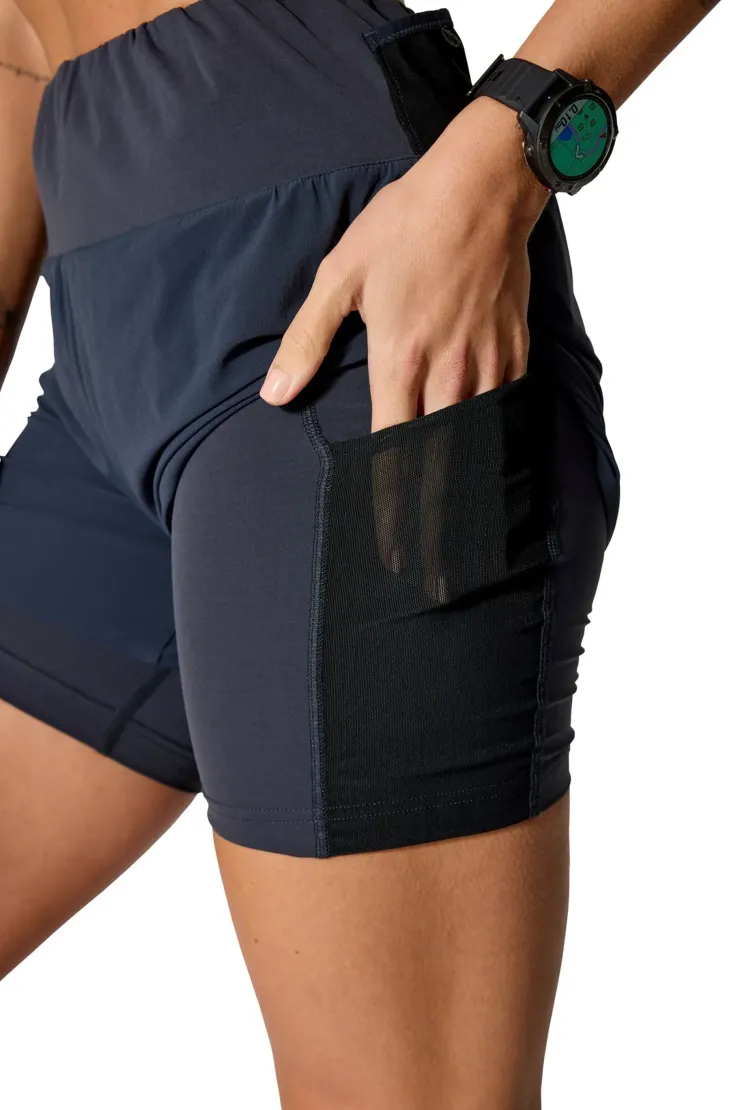 Shorts & Skirts-Rab Womens Talus 2 in 1 Shorts - Ebony