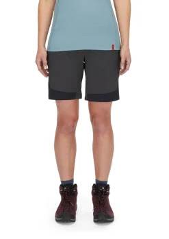 Shorts & Skirts-Rab Womens Torque Mountain Shorts - Anthracite-Black