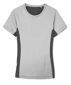 T-Shirts & Baselayers-Rab Womens Trail Tee - Dark Pewtwer-Graphene