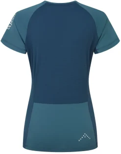 T-Shirts & Baselayers-Rab Womens Trail Tee - Orion Blue-Tempest Blue