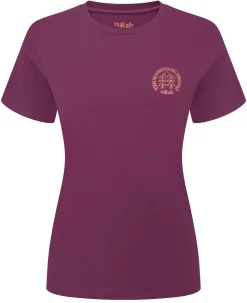 T-Shirts & Baselayers-Rab Womens Tuku Cirque Tee - Mulberry